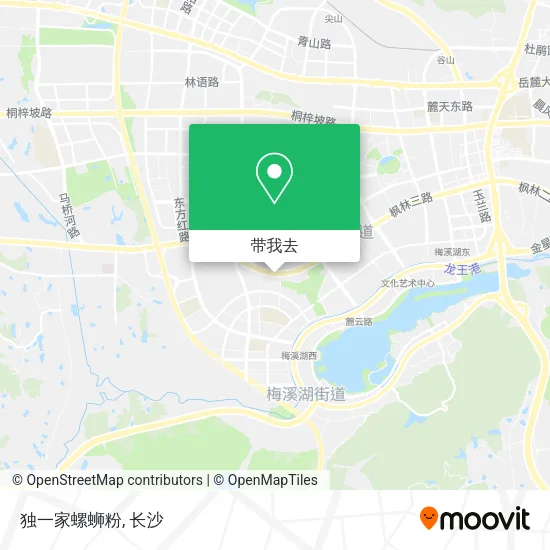 独一家螺蛳粉地图