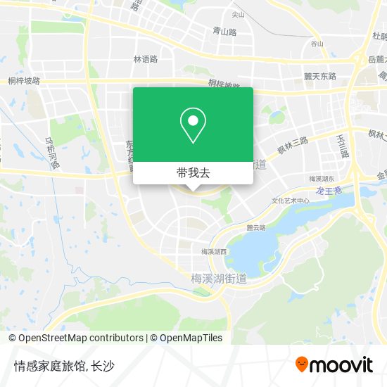 情感家庭旅馆地图