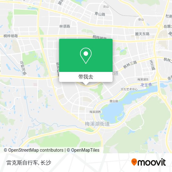 雷克斯自行车地图