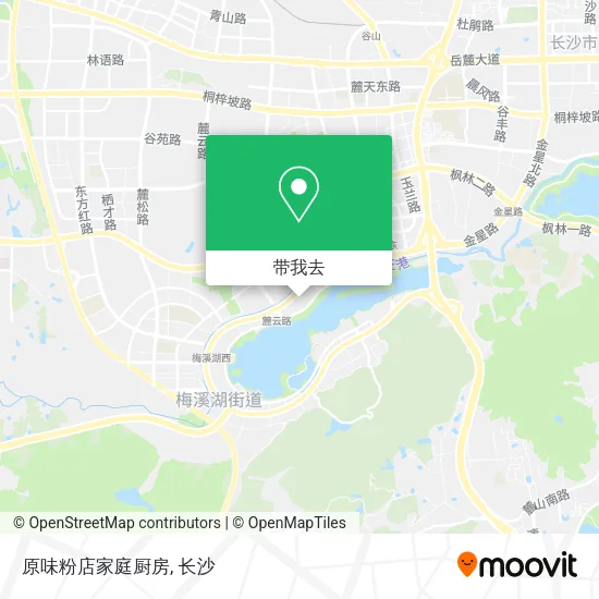 原味粉店家庭厨房地图