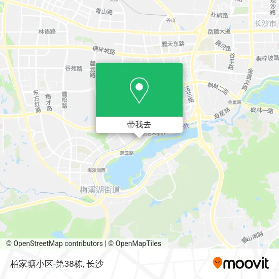 柏家塘小区-第38栋地图