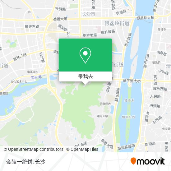 金陵一绝饼地图