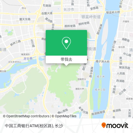 中国工商银行ATM(校区路)地图