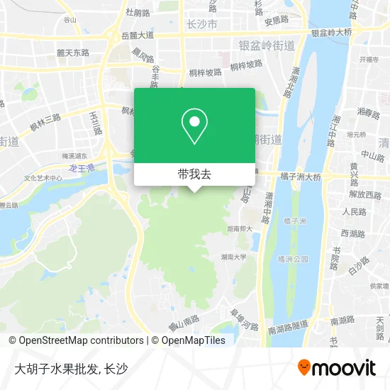 大胡子水果批发地图