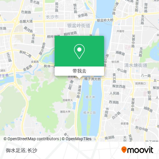 御水足浴地图