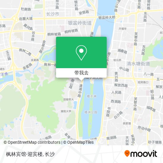 枫林宾馆-迎宾楼地图