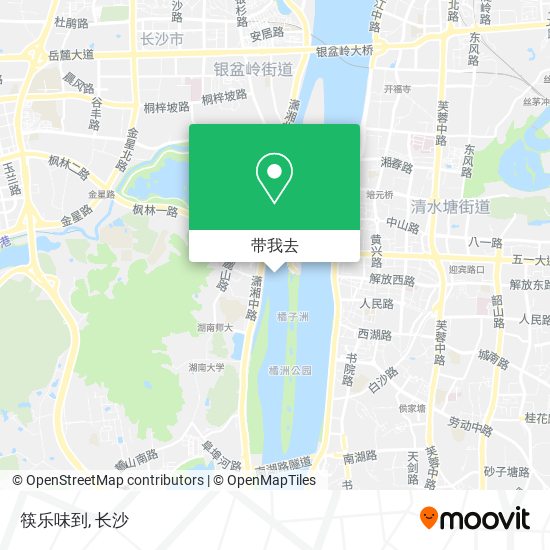 筷乐味到地图
