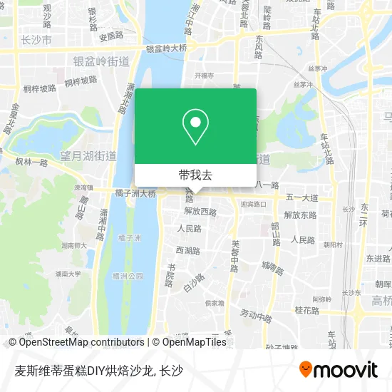 麦斯维蒂蛋糕DIY烘焙沙龙地图
