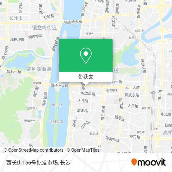 西长街166号批发市场地图
