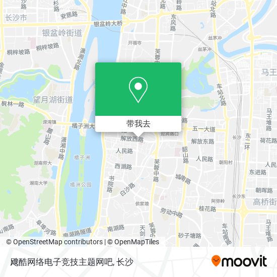 飕酷网络电子竞技主题网吧地图