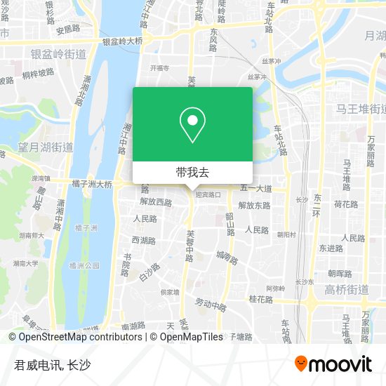 君威电讯地图