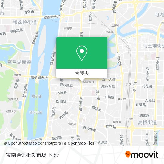 宝南通讯批发市场地图