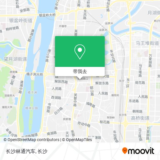 长沙林通汽车地图