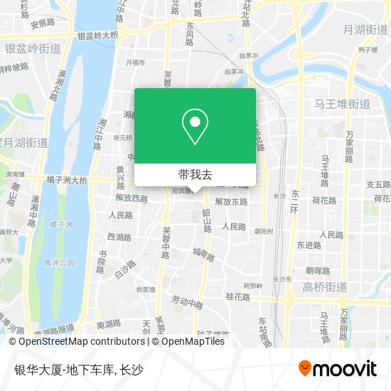 银华大厦-地下车库地图