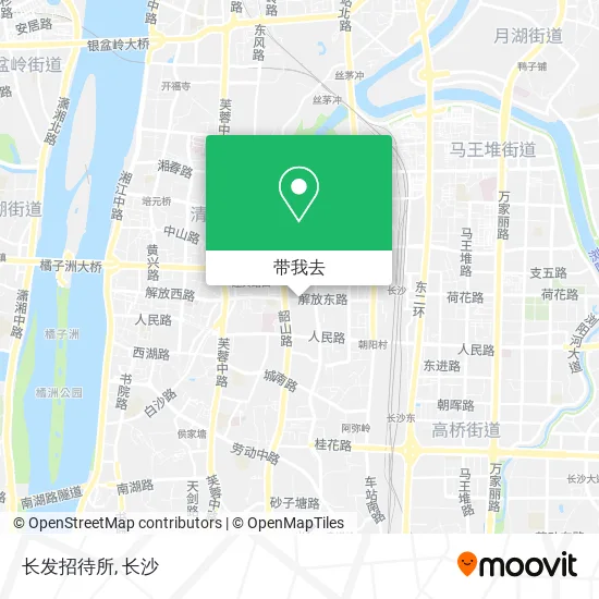 长发招待所地图