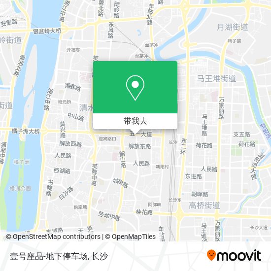 壹号座品-地下停车场地图