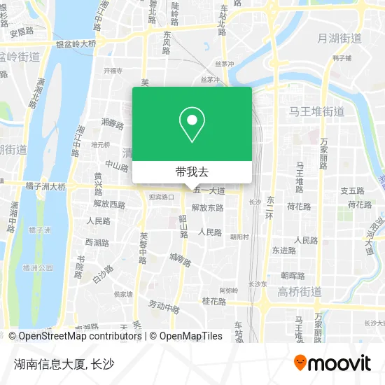 湖南信息大厦地图