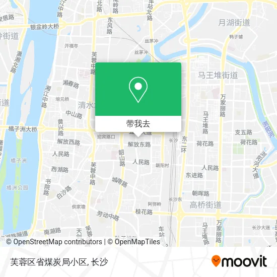 芙蓉区省煤炭局小区地图