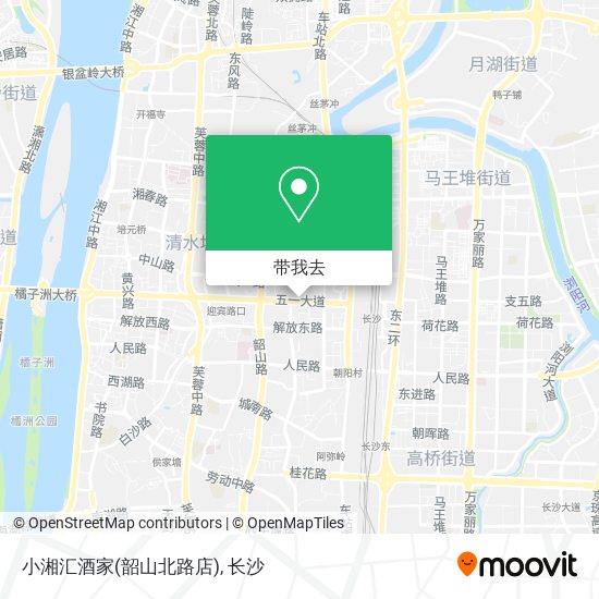 小湘汇酒家(韶山北路店)地图