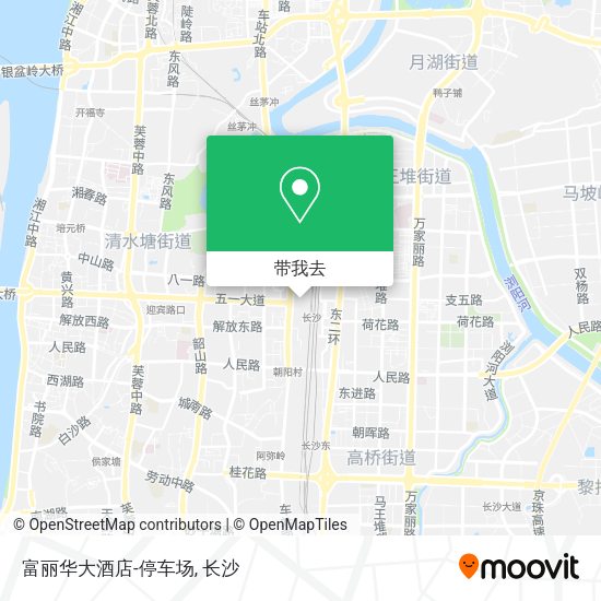 富丽华大酒店-停车场地图