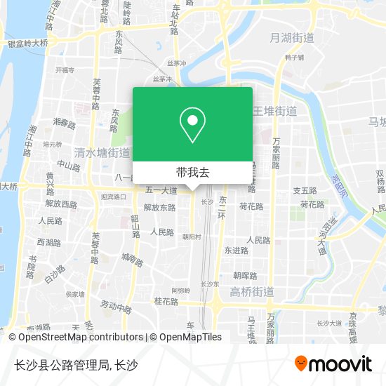 长沙县公路管理局地图