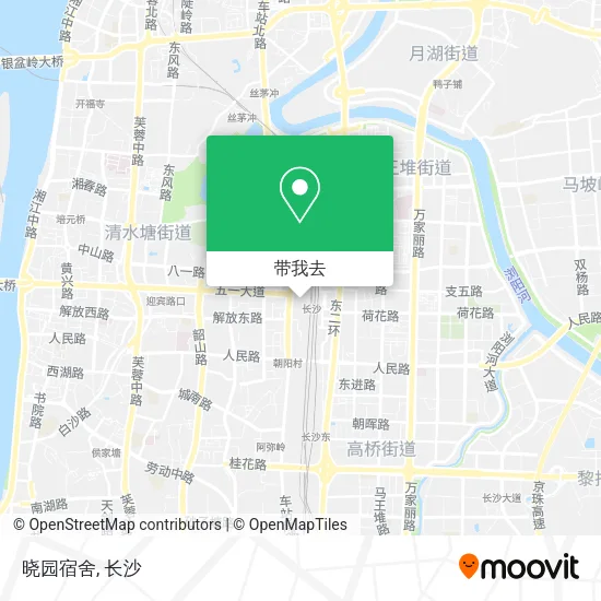 晓园宿舍地图