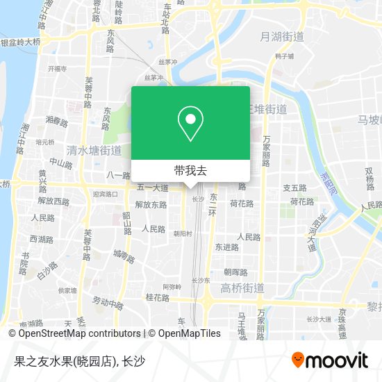 果之友水果(晓园店)地图
