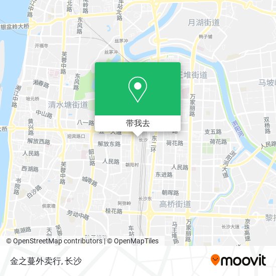 金之蔓外卖行地图