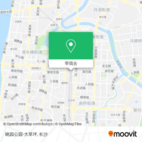 晓园公园-大草坪地图