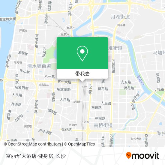 富丽华大酒店-健身房地图