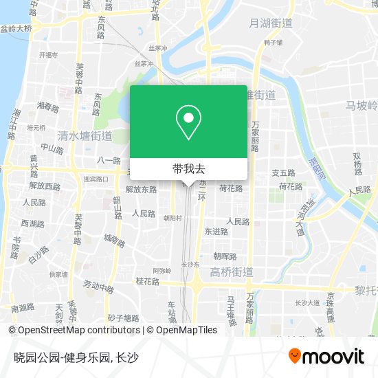 晓园公园-健身乐园地图