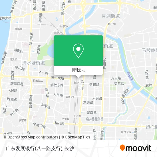 广东发展银行(八一路支行)地图