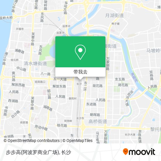 步步高(阿波罗商业广场)地图