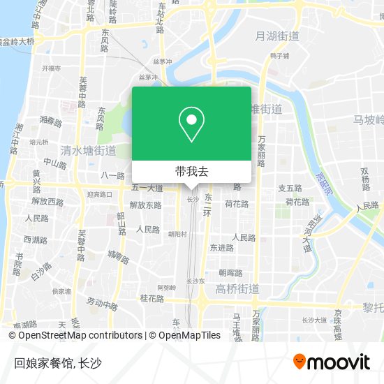 回娘家餐馆地图