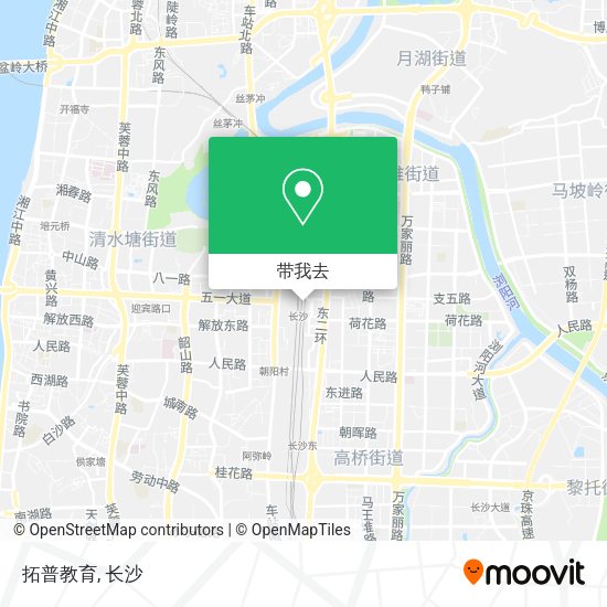 拓普教育地图