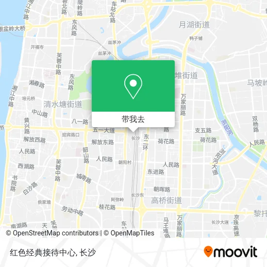 红色经典接待中心地图