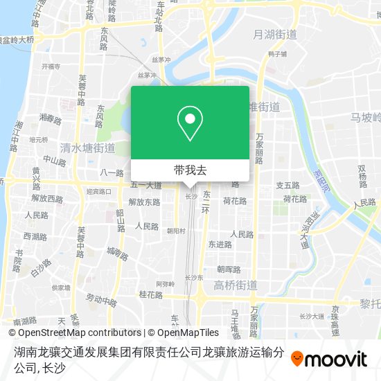 湖南龙骧交通发展集团有限责任公司龙骧旅游运输分公司地图