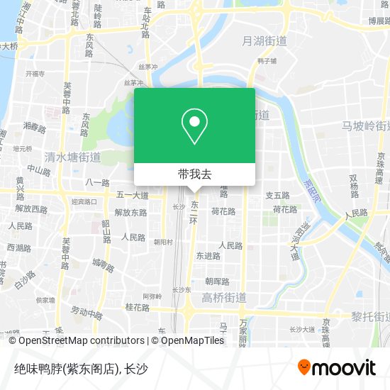 绝味鸭脖(紫东阁店)地图
