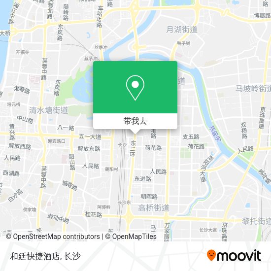 和廷快捷酒店地图