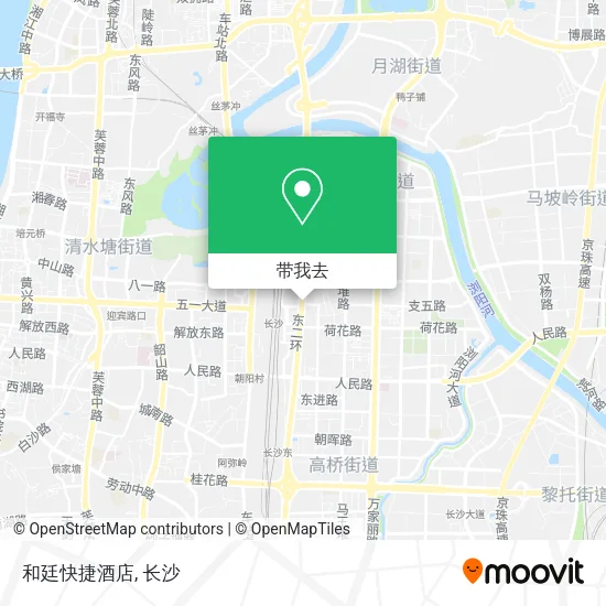 和廷快捷酒店地图