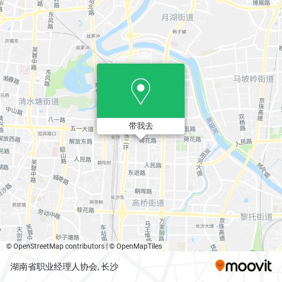 湖南省职业经理人协会地图