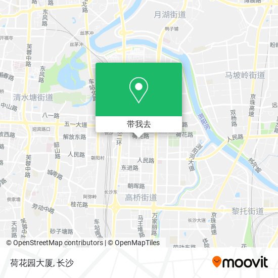荷花园大厦地图