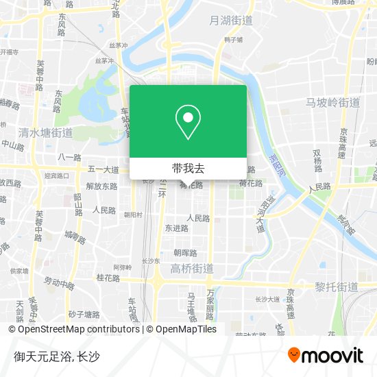 御天元足浴地图