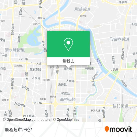 鹏程超市地图