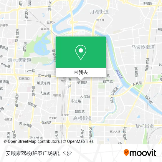 安顺康驾校(锦泰广场店)地图