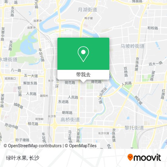 绿叶水果地图