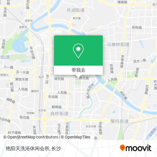 艳阳天洗浴休闲会所地图