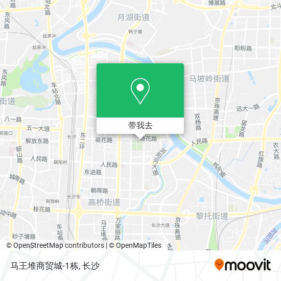 马王堆商贸城-1栋地图