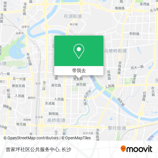 曾家坪社区公共服务中心地图