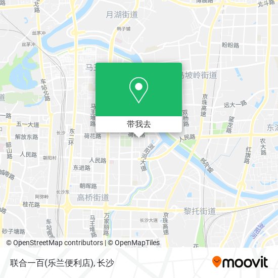 联合一百(乐兰便利店)地图